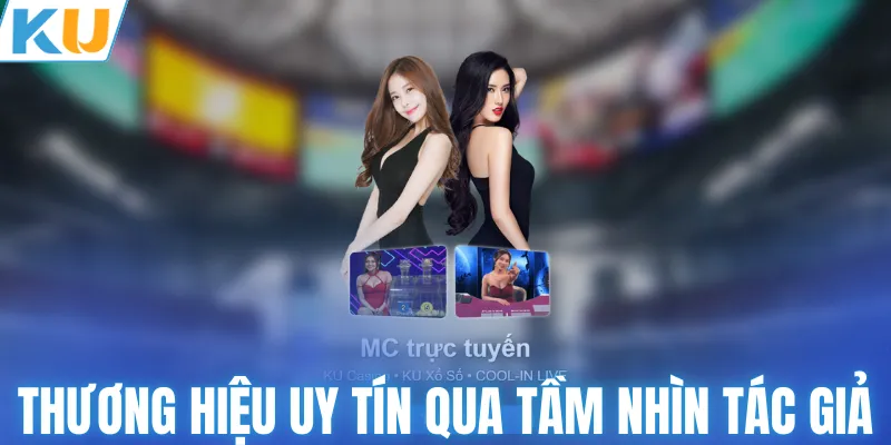 Biểu tượng thương hiệu uy tín qua tầm nhìn tác giả