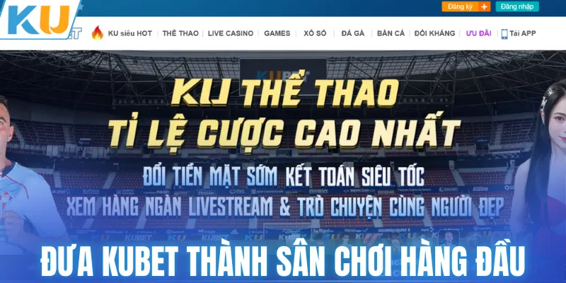 Tầm nhìn đưa KUBET thành sân chơi hàng đầu